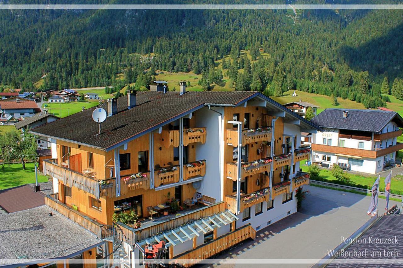 Pension Kreuzeck - Dein Gluecksplatz Am Lech Weissenbach am Lech Exteriör bild